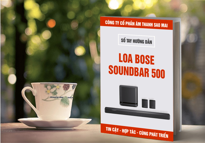 sổ tay hướng dẫn soundbar 500