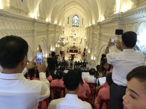 Buổi lễ khánh thành Nhà thờ Tân Độ