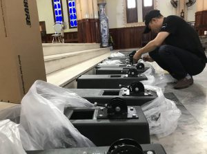 Lắp đặt hệ thống âm thanh nhà thờ Giáo xứ Lai Tê - Giáo phận Bắc Ninh