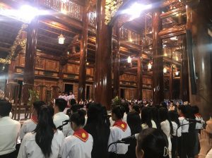 Lắp đặt hệ thống âm thanh nhà thờ Giáo xứ Văn Phú, Quảng Bình